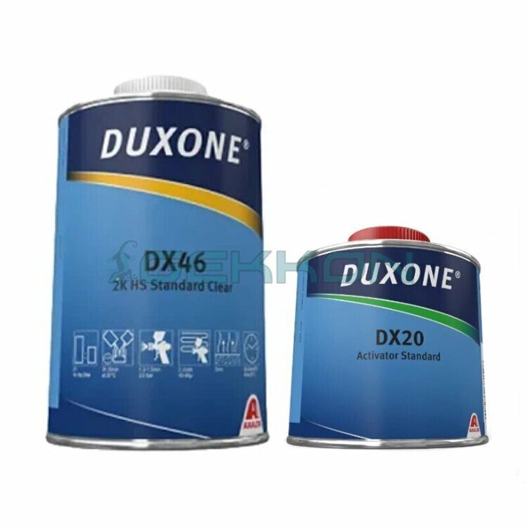 Лак DUXONE DX46 2К HS стандартный, акриловый + DX20 Активатор (комплект)